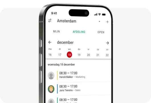 Phone - rooster afdeling
