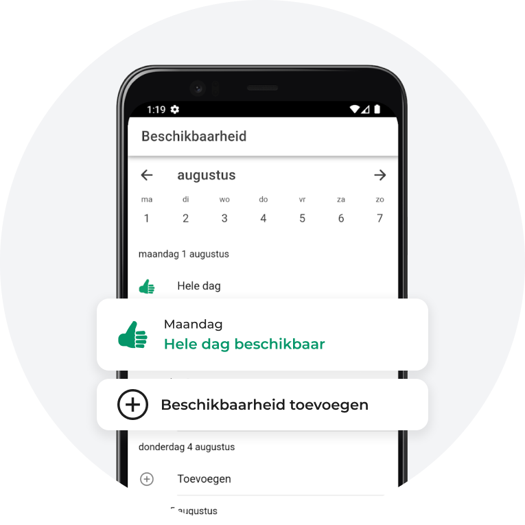Beschikbaarheid