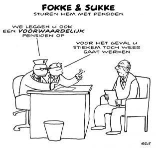 pensioen-striptekening