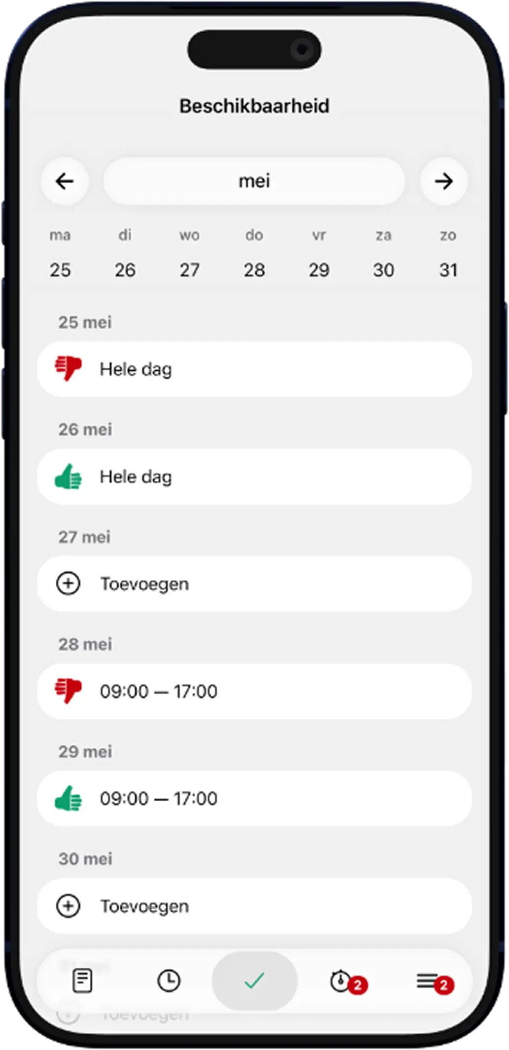 Mobile Availabilities
