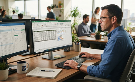 man behind desktop-1